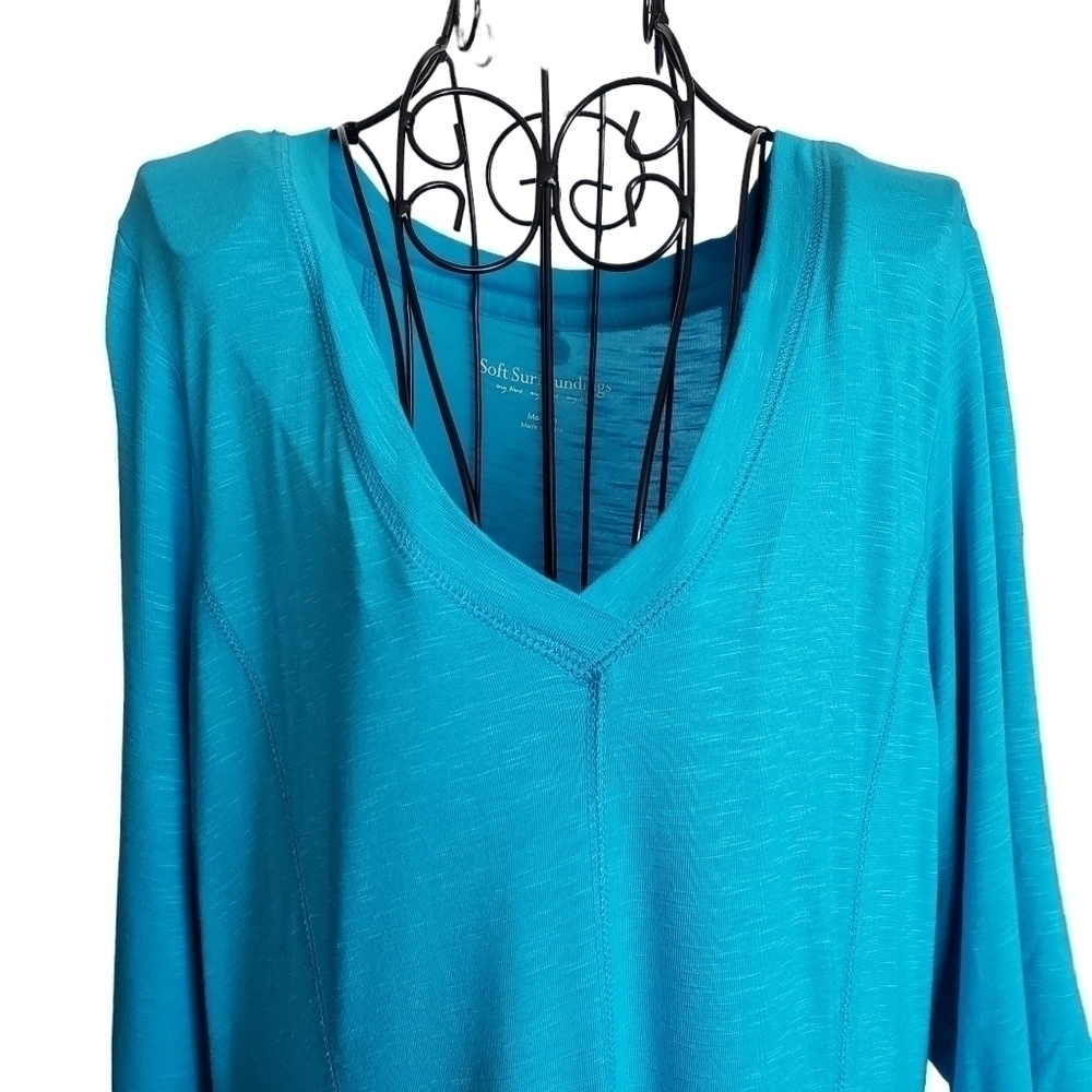 🔥Soft Surroundings Amelia A-Line Tunic, Size M - Picture 6 of 11
